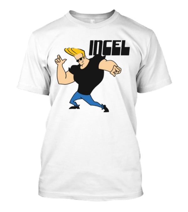 Incel Character With Blond Hair And Sunglasses T-Shirt