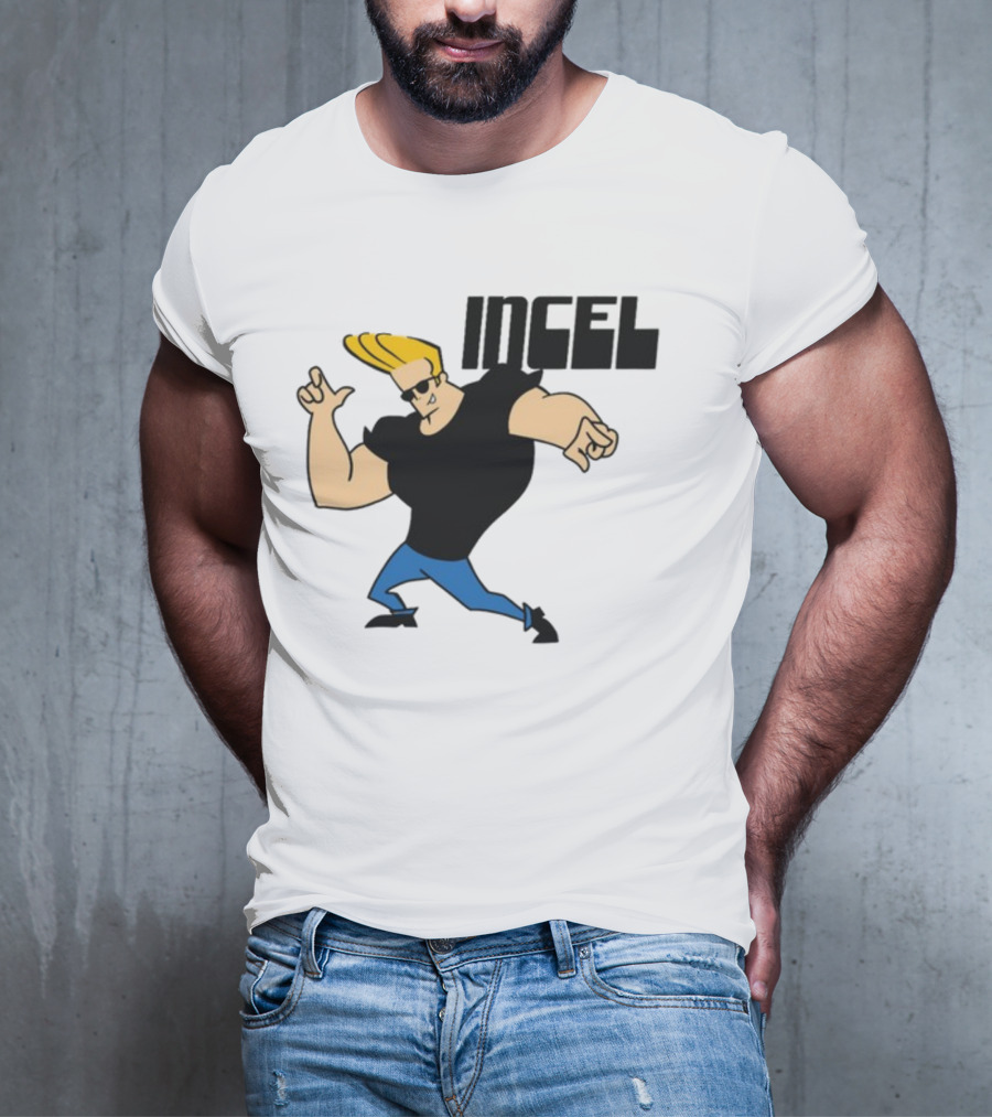 Incel Character With Blond Hair And Sunglasses T-Shirt