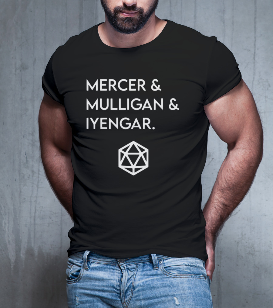Mercer Mulligan Iyengar D20 T-Shirt