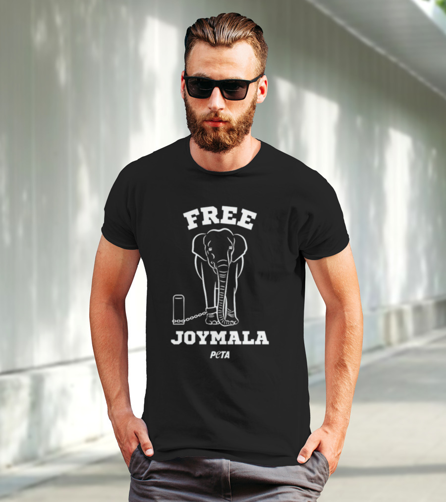 FREE JOYMALA PETA Elephant T-Shirt