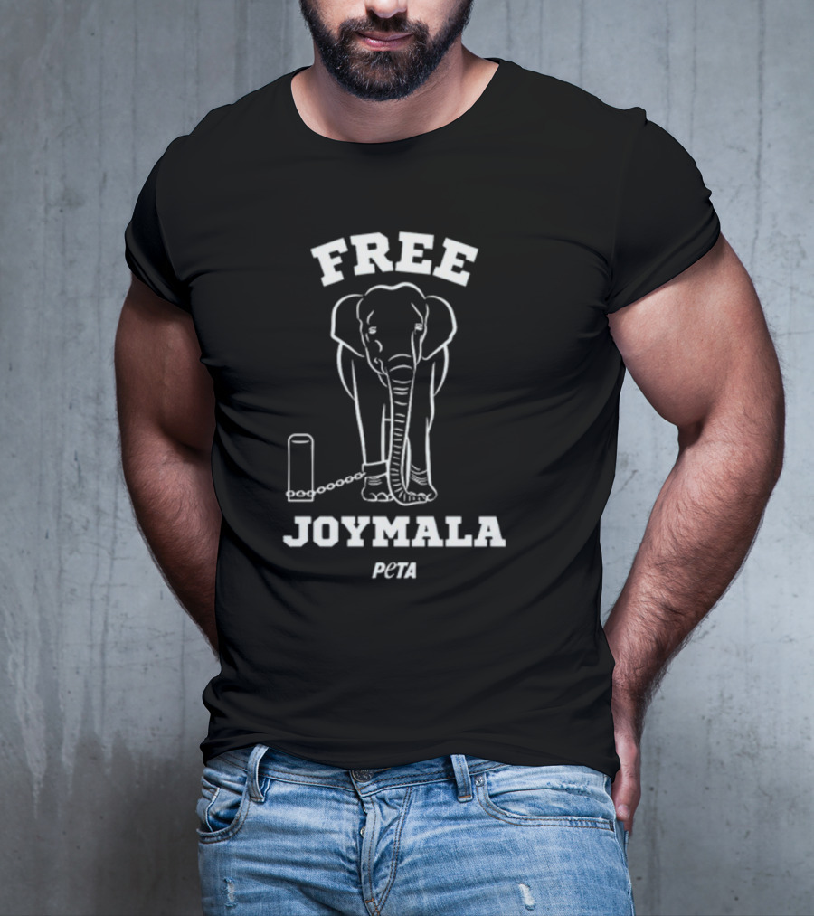FREE JOYMALA PETA Elephant T-Shirt