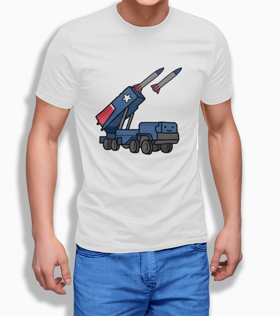 New England Patriots Missile Launcher Truck T-Shirt