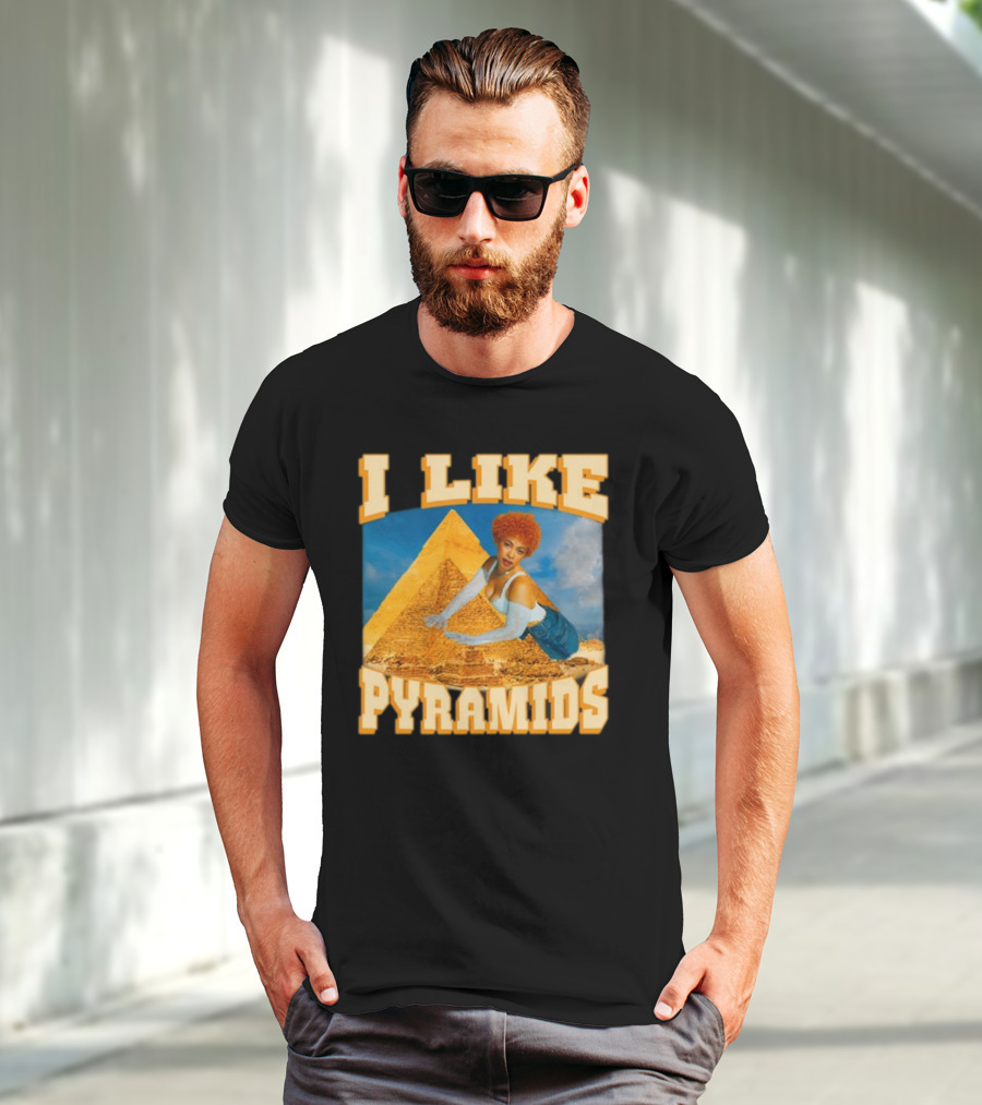 Ice Spice I Like Pyramids 90s Style Cleopatra Nostalgia T-Shirt