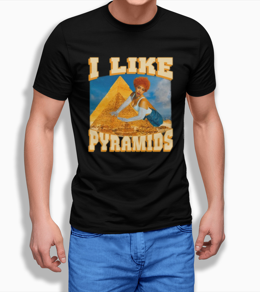 Ice Spice I Like Pyramids 90s Style Cleopatra Nostalgia T-Shirt