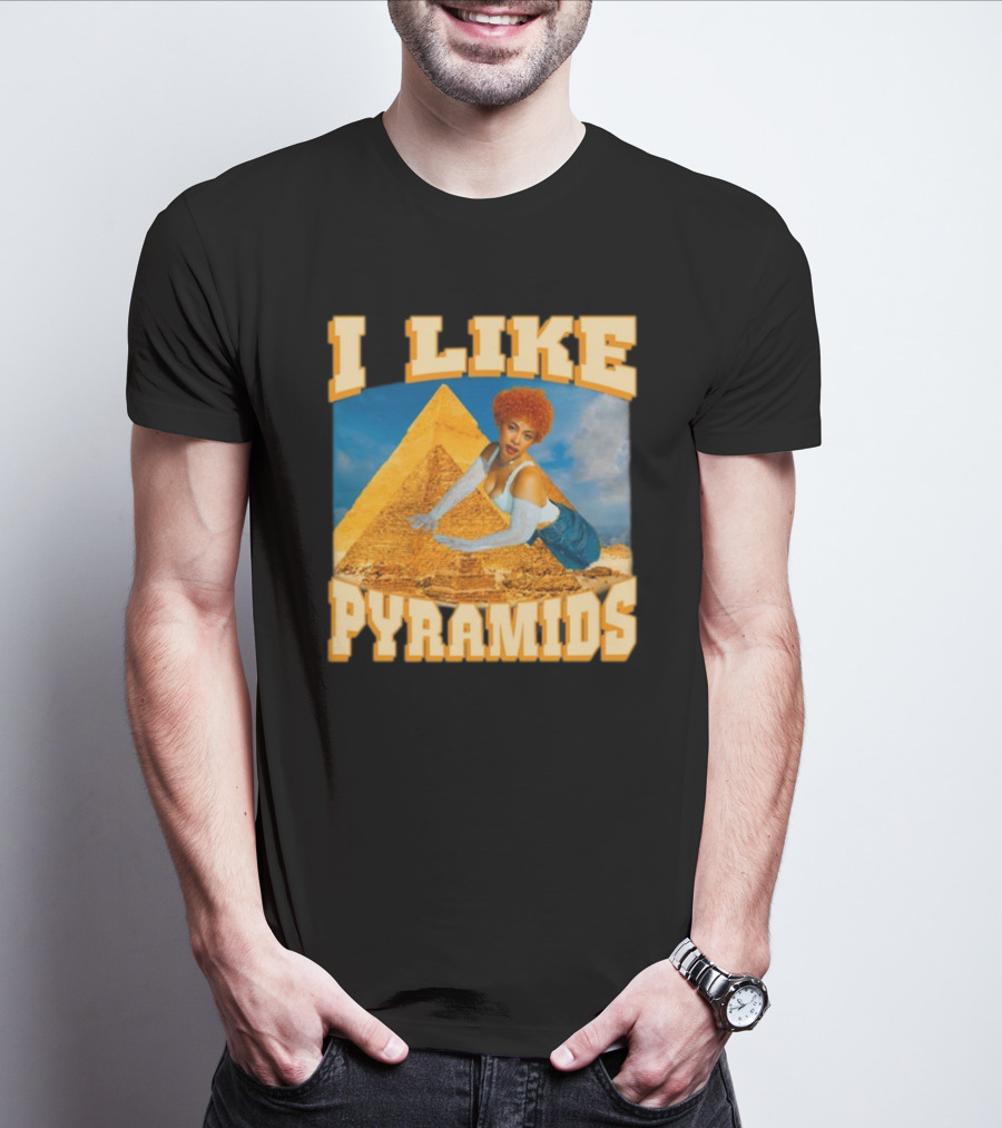 Ice Spice I Like Pyramids 90s Style Cleopatra Nostalgia T-Shirt