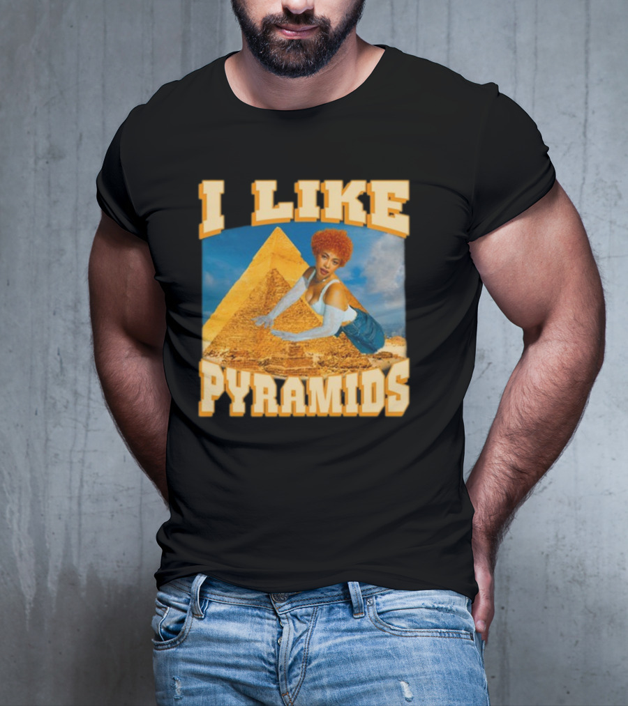 Ice Spice I Like Pyramids 90s Style Cleopatra Nostalgia T-Shirt