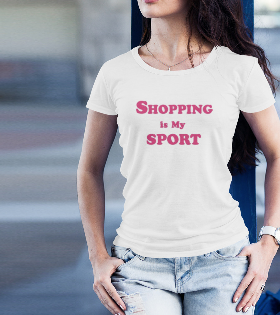 Romanticblue Shopping Is My Sport T-Shirt
