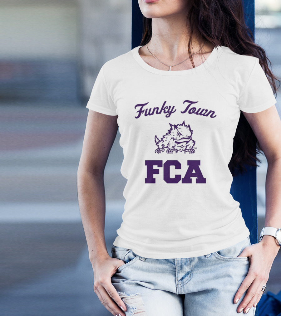 Funky Town FCA Horned Frog T-Shirt