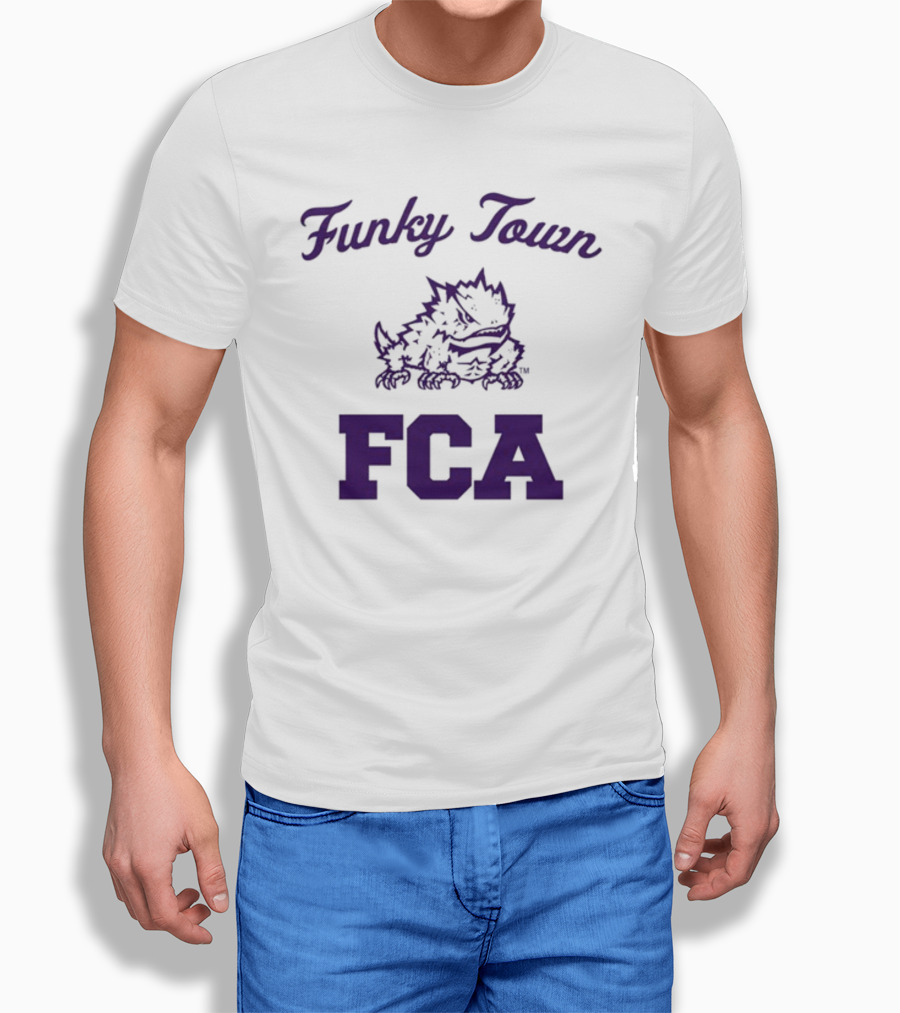 Funky Town FCA Horned Frog T-Shirt