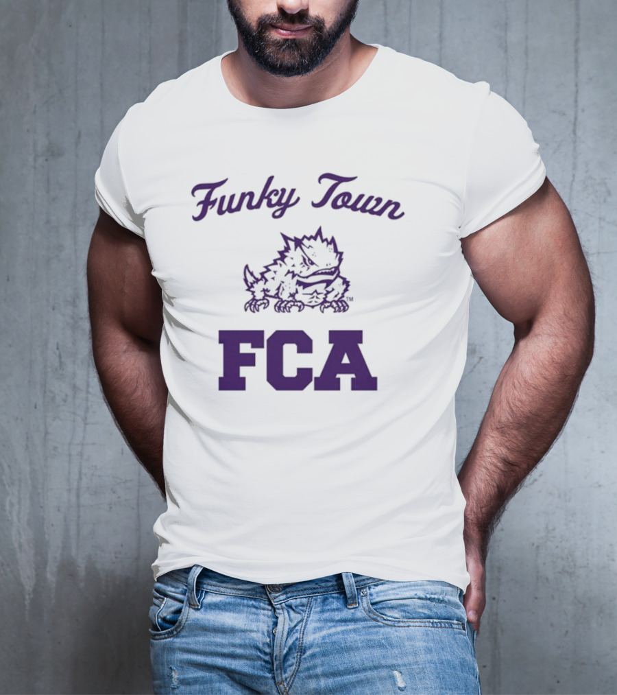 Funky Town FCA Horned Frog T-Shirt