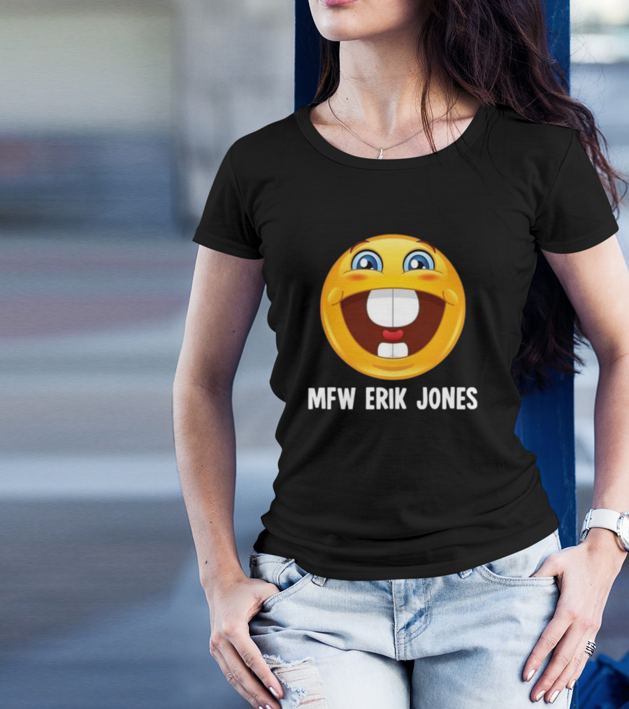 Mfw Erik Jones Emoji Reaction T-Shirt