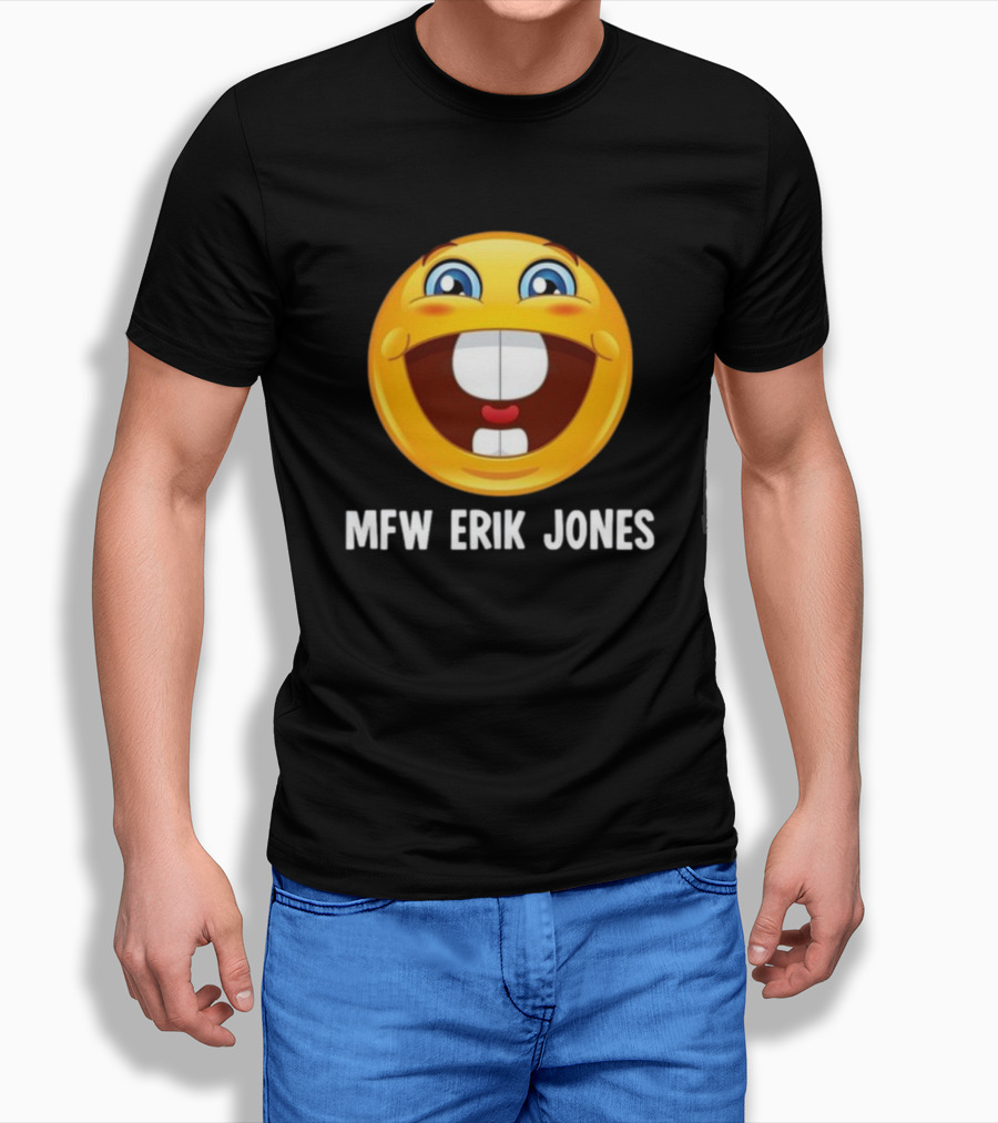 Mfw Erik Jones Emoji Reaction T-Shirt
