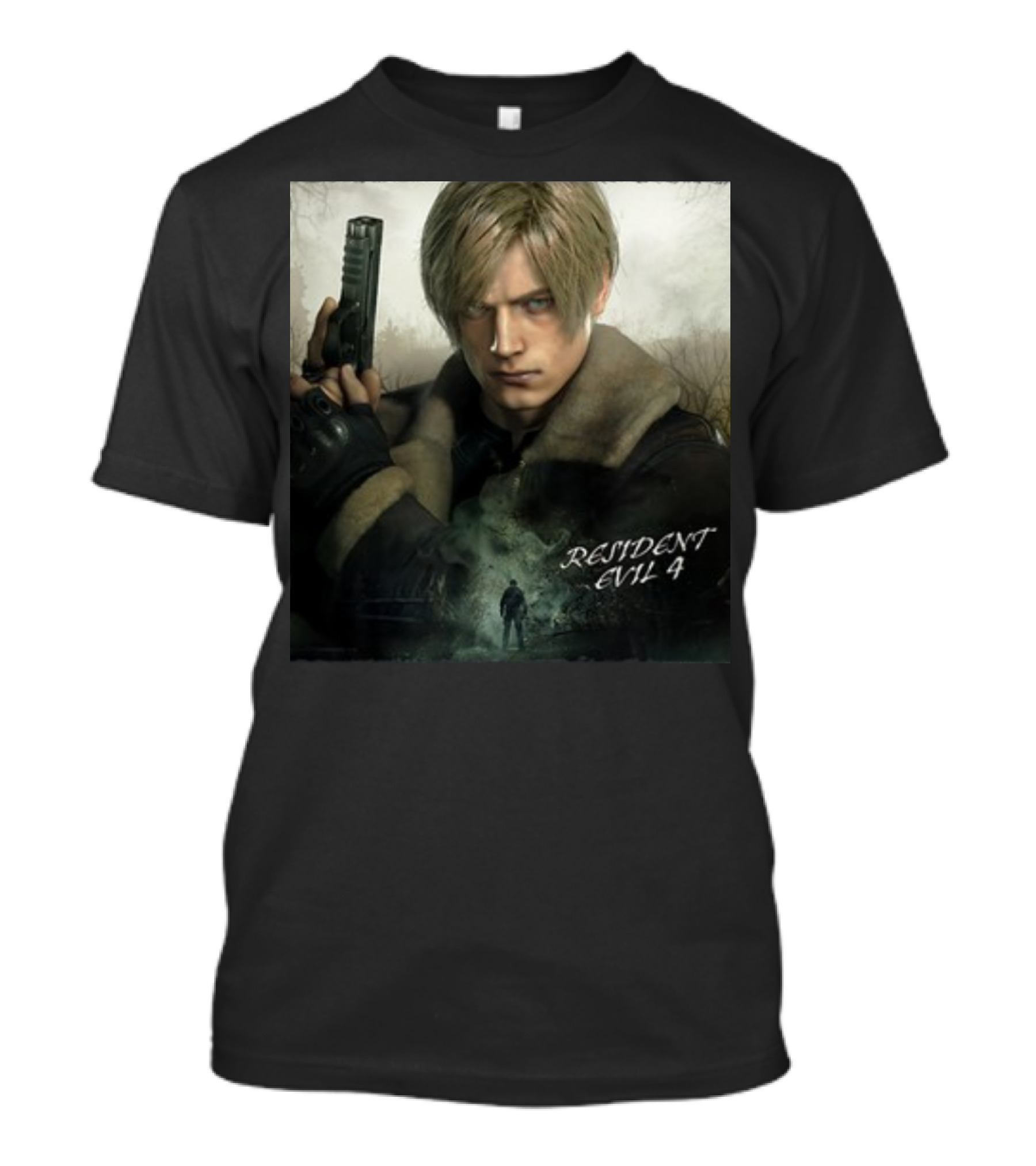 Resident Evil 4 Leon Kennedy Heroic Stance T-Shirt