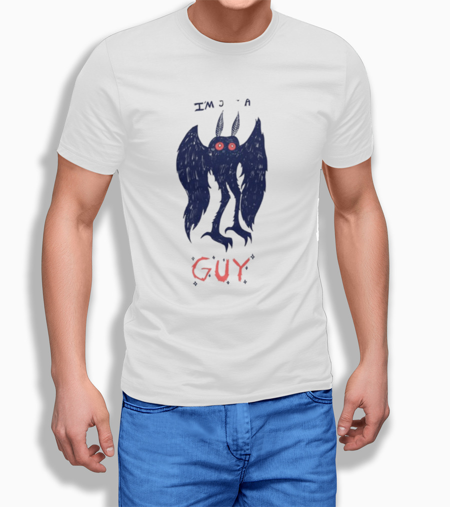 Mothman I’M Just A Guy Red-Eyed Creature T-Shirt