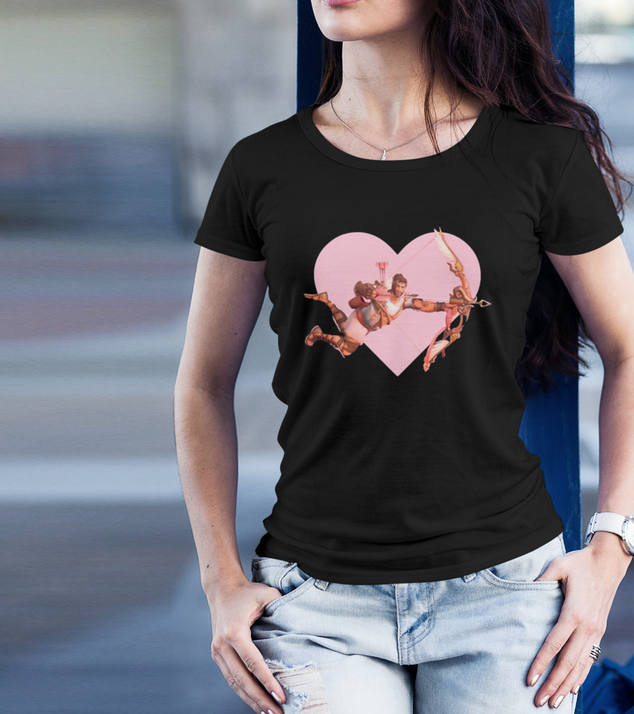 Overwatch 2 Hanzo Lover Heart T-Shirt