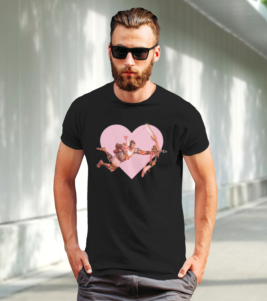 Overwatch 2 Hanzo Lover Heart T-Shirt