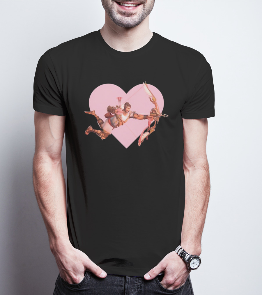 Overwatch 2 Hanzo Lover Heart T-Shirt