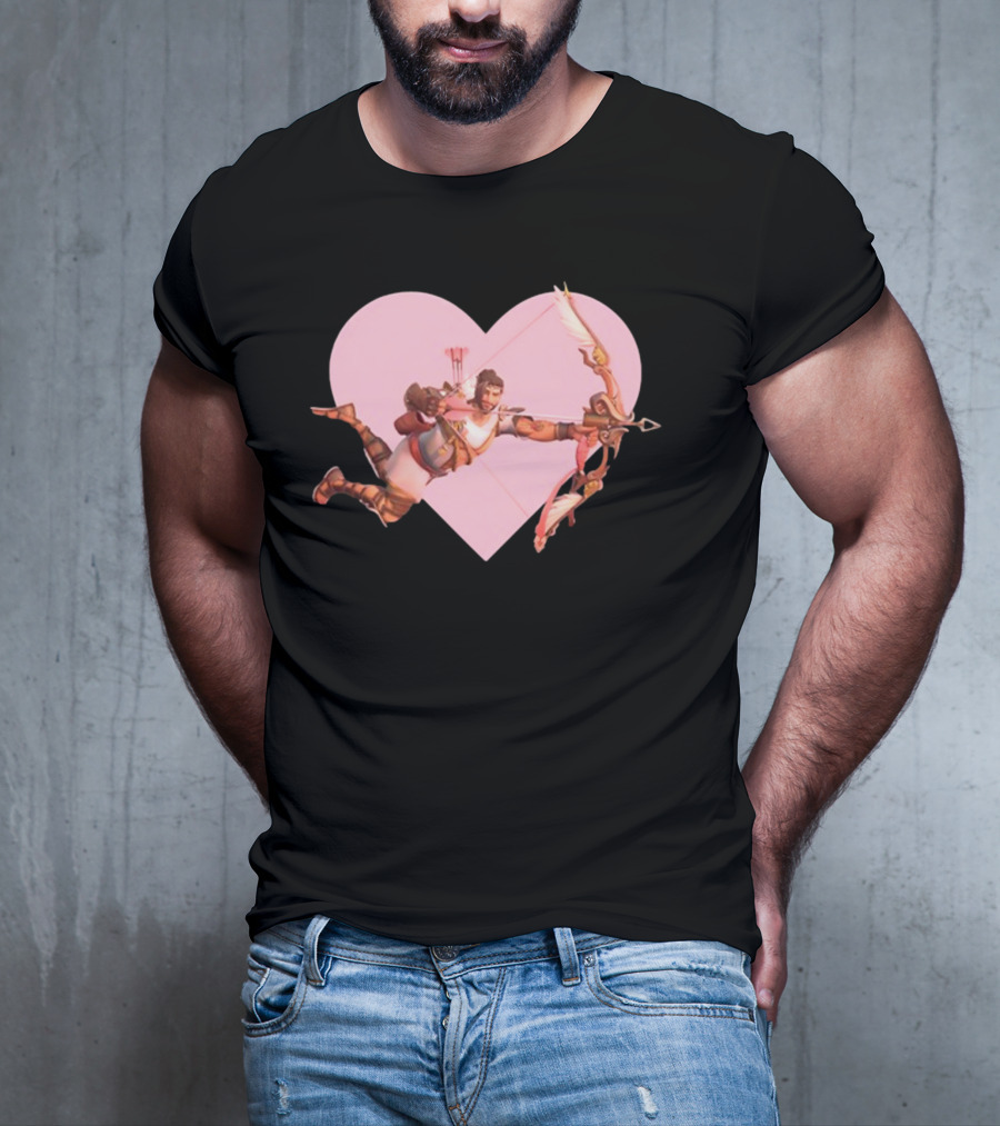 Overwatch 2 Hanzo Lover Heart T-Shirt
