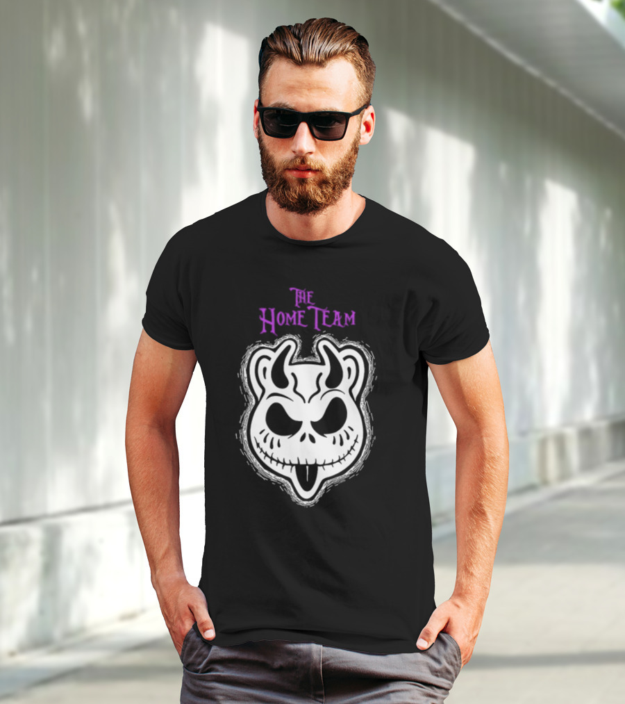 The Home Team Jack Mask Devil Face T-Shirt