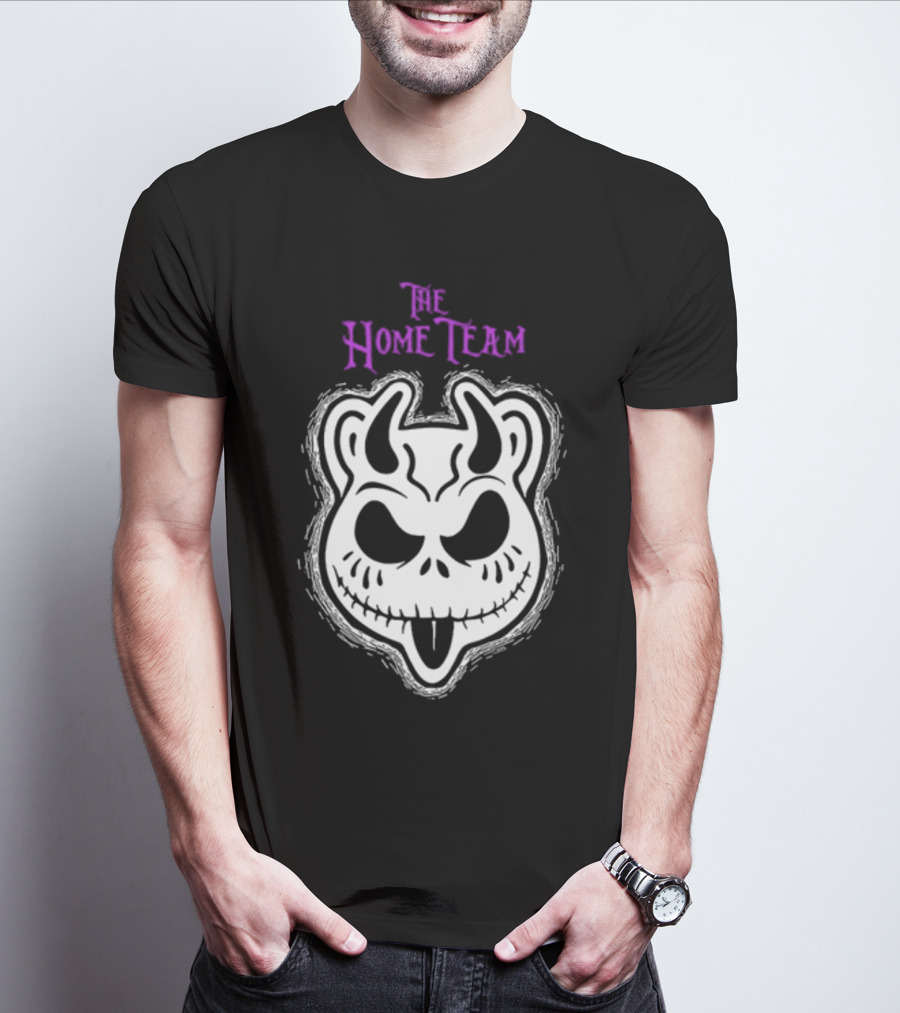 The Home Team Jack Mask Devil Face T-Shirt