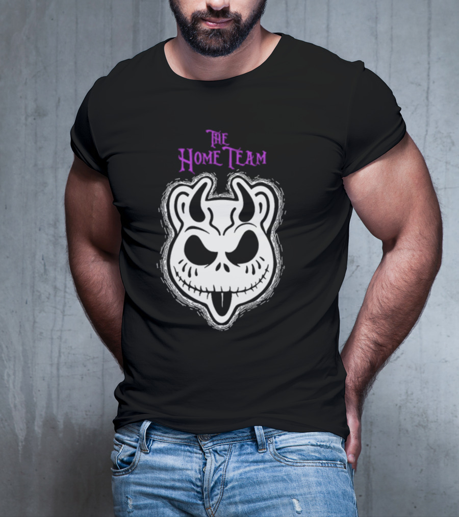 The Home Team Jack Mask Devil Face T-Shirt