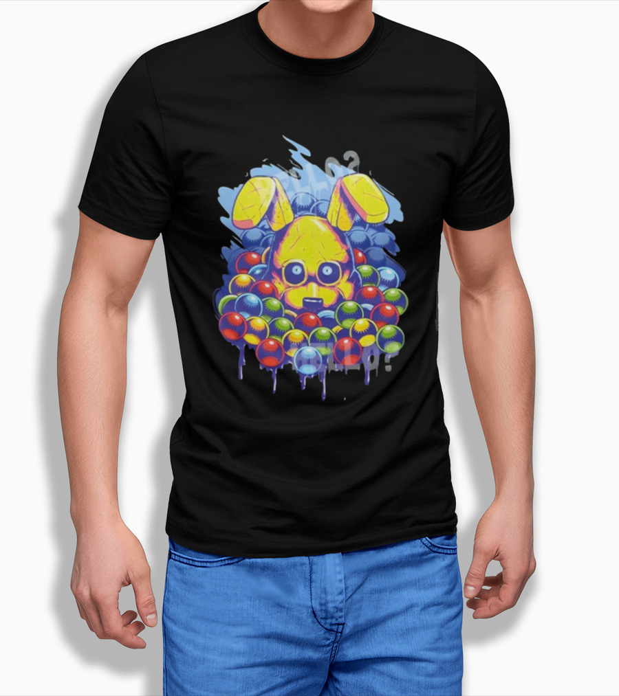 Five Nights At Freddy's Colorful Ball Pit Animatronic Surprise T-Shirt