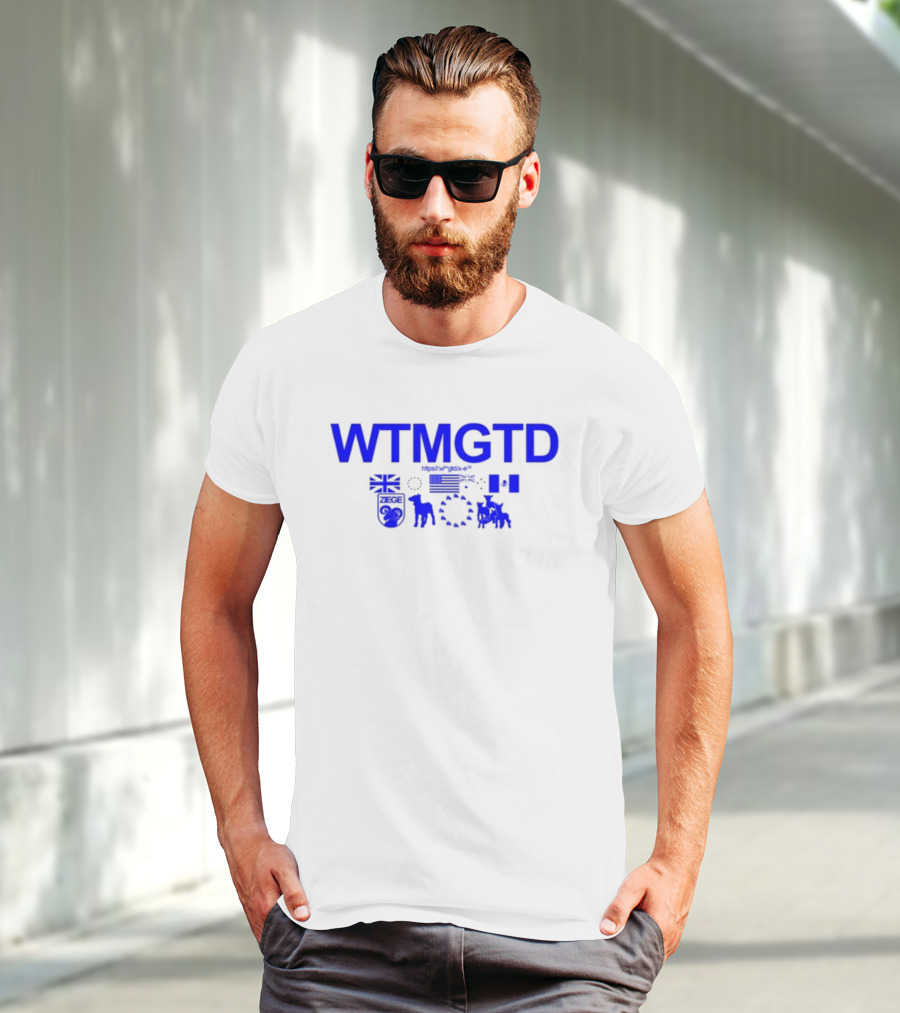 WTMGTD Hypertxt Flags And Symbols Collection T-Shirt