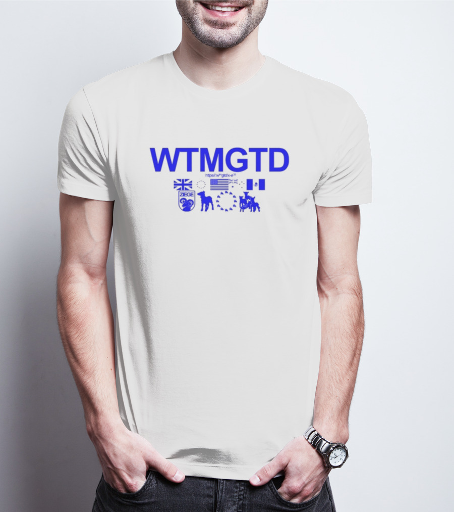 WTMGTD Hypertxt Flags And Symbols Collection T-Shirt