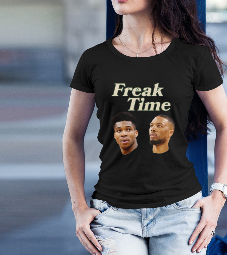 Freak Time In Cream City Giannis And Damian Collaboration T-Shirt