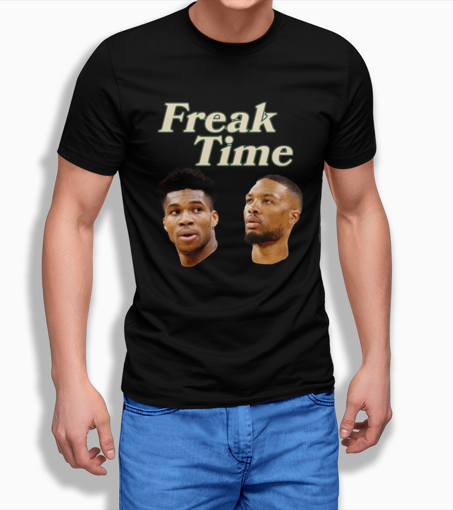 Freak Time In Cream City Giannis And Damian Collaboration T-Shirt