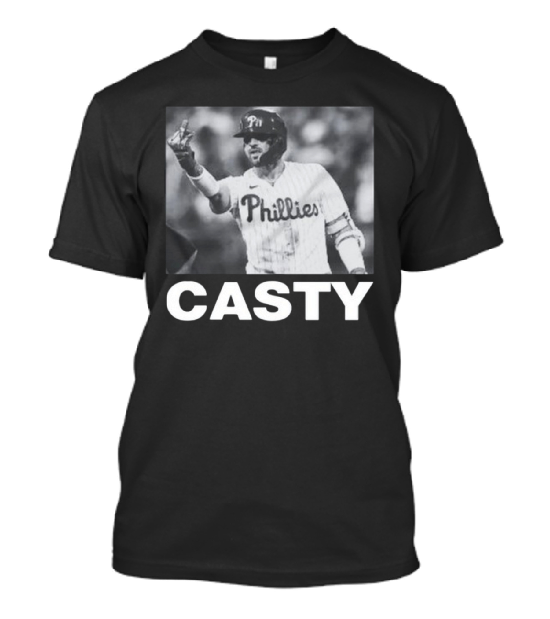 Casty Phillies Baseball Player Phillies T-Shirt