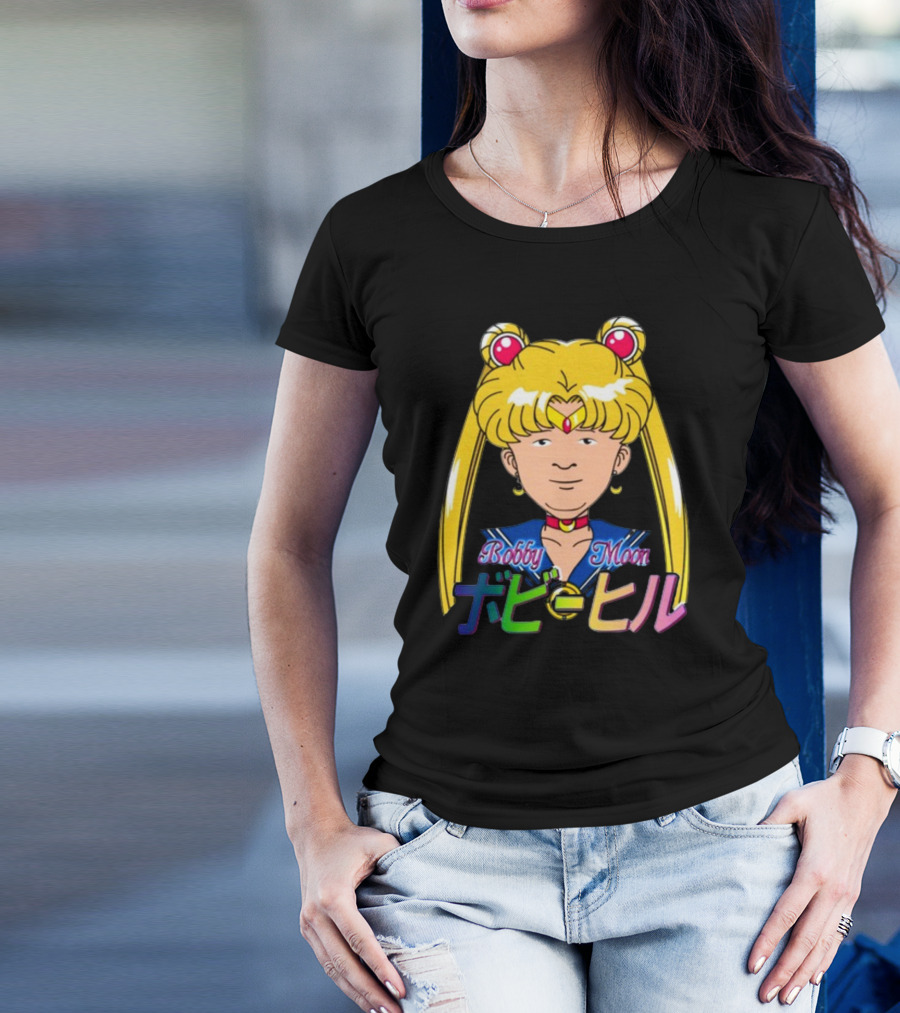 Bobby Moon Anime Parody Sailor T-Shirt