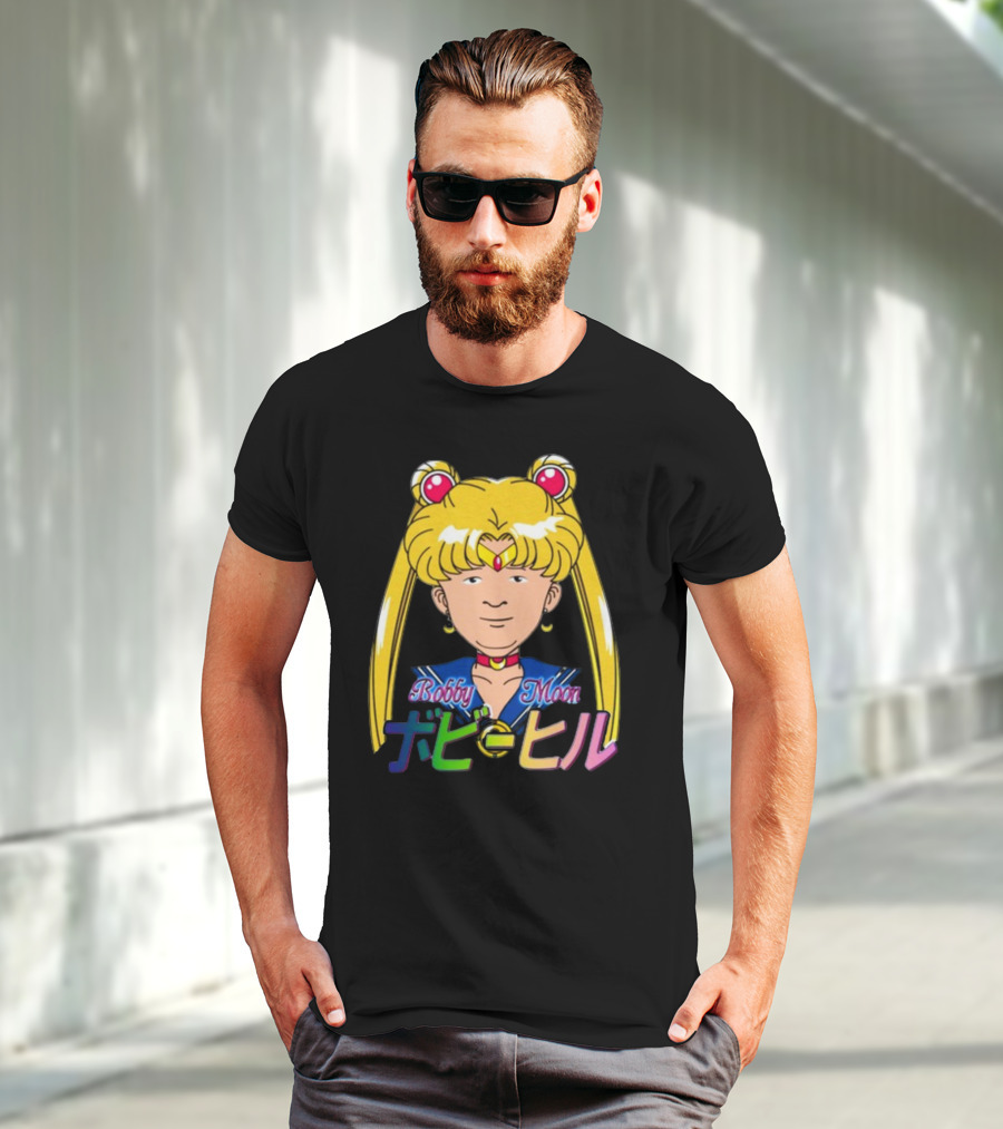 Bobby Moon Anime Parody Sailor T-Shirt