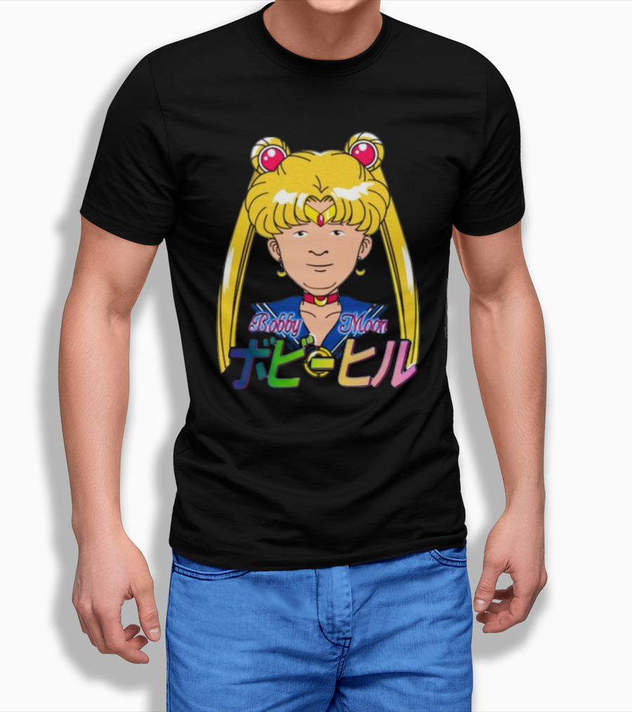 Bobby Moon Anime Parody Sailor T-Shirt