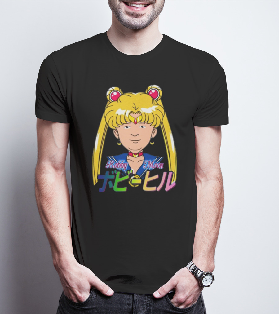 Bobby Moon Anime Parody Sailor T-Shirt