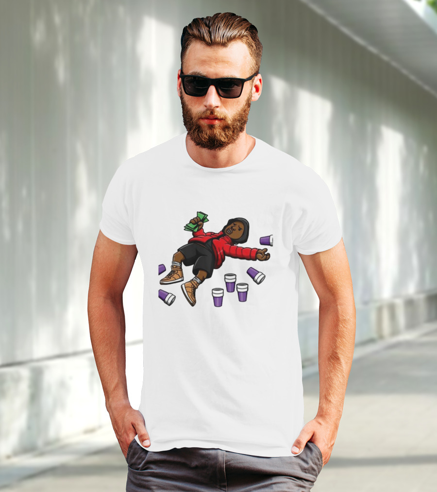 Brudderman Ayoolii Ayoolii Throwed Purple Cups And Cash Vibes T-Shirt