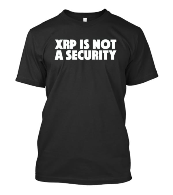 Matt Hamilton XRP Is Not A Security T-Shirt