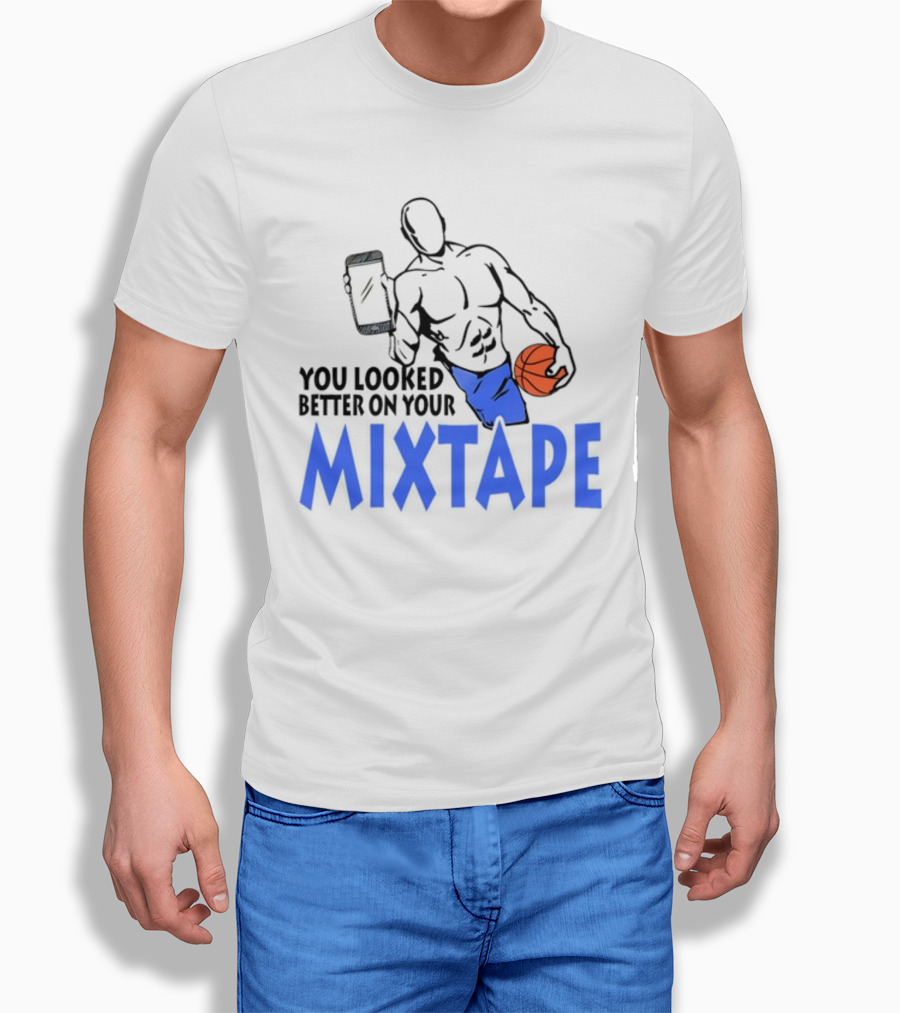Overtimefits You Looked Better On Your Mixtape Basketball Phone T-Shirt