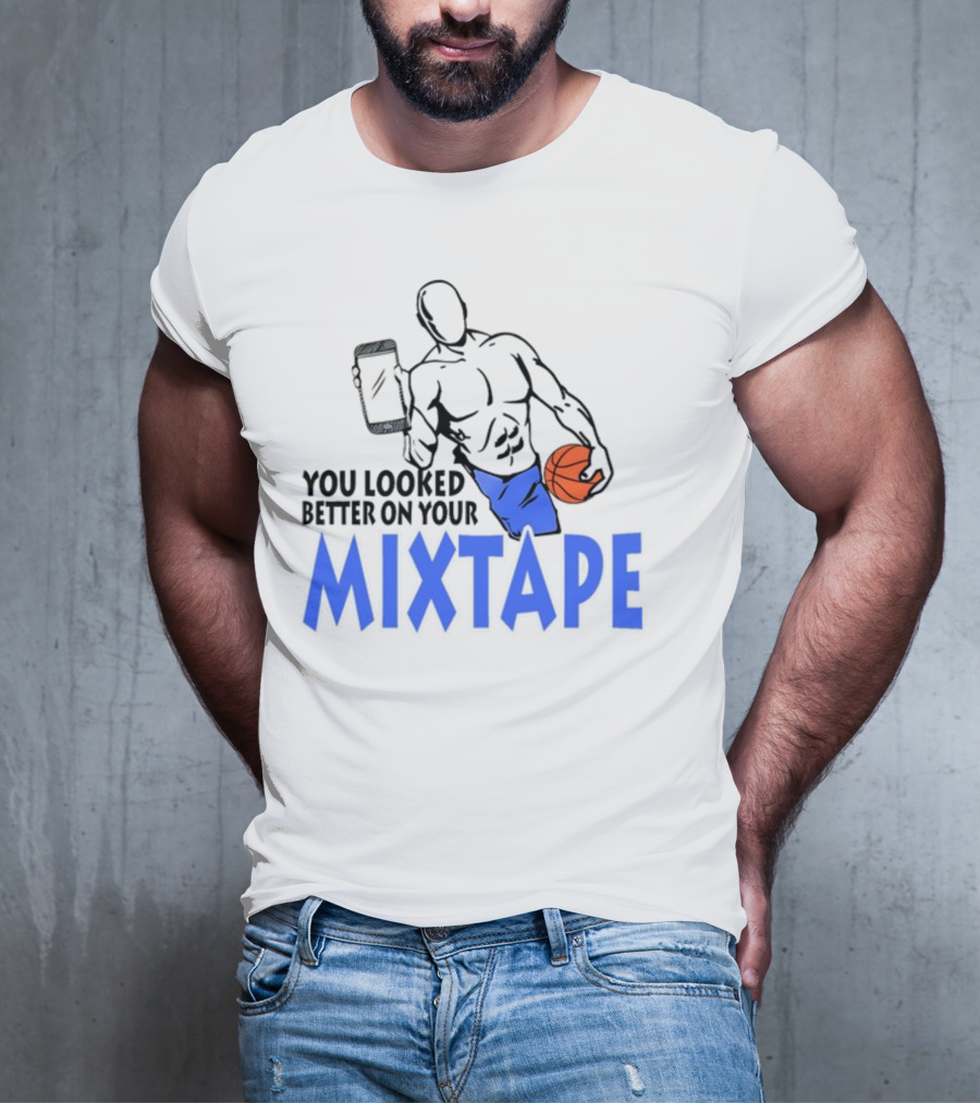 Overtimefits You Looked Better On Your Mixtape Basketball Phone T-Shirt