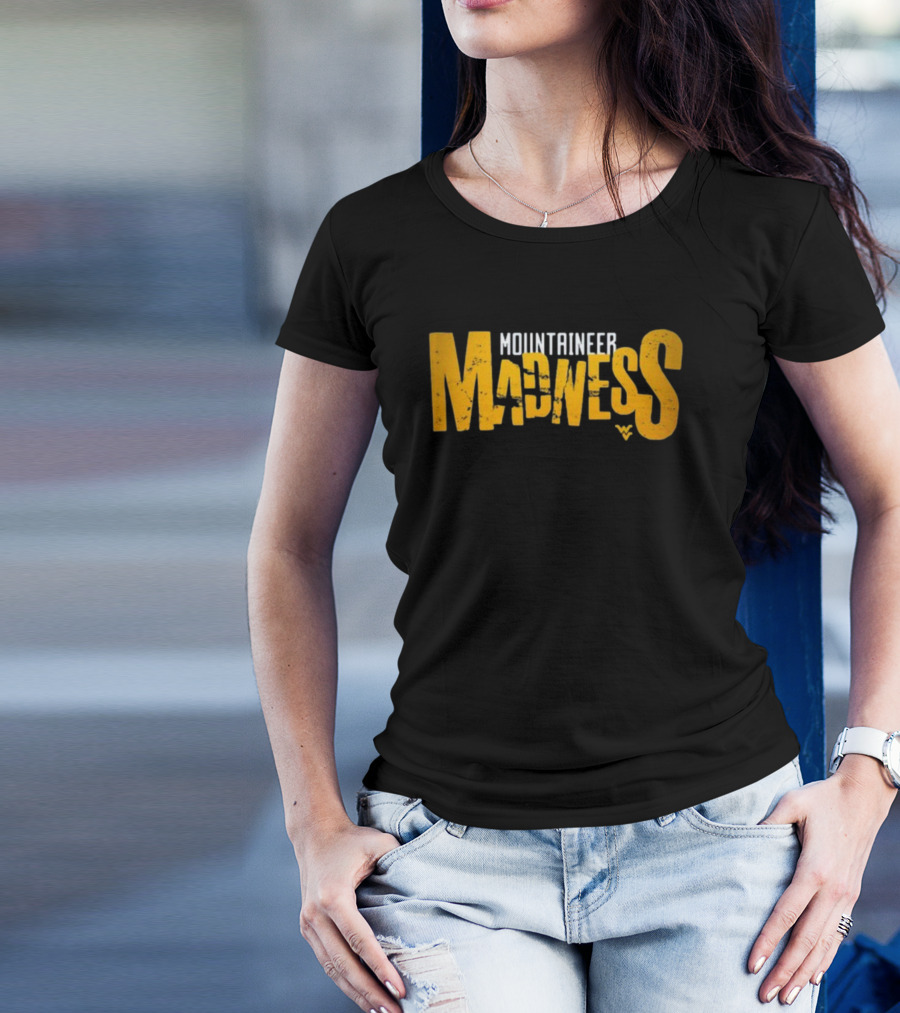 WV Mountaineer Madness WVU Sports Enthusiast T-Shirt