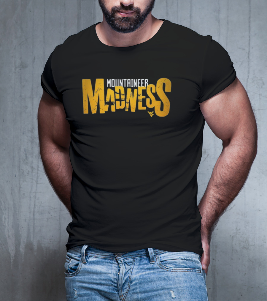 WV Mountaineer Madness WVU Sports Enthusiast T-Shirt