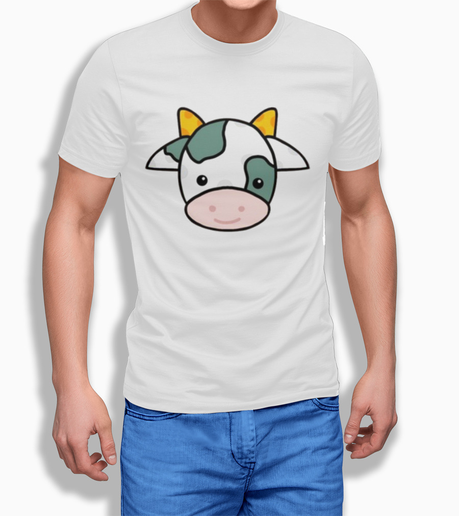 Corndoggylol Packers Cow Emoji Mascot T-Shirt
