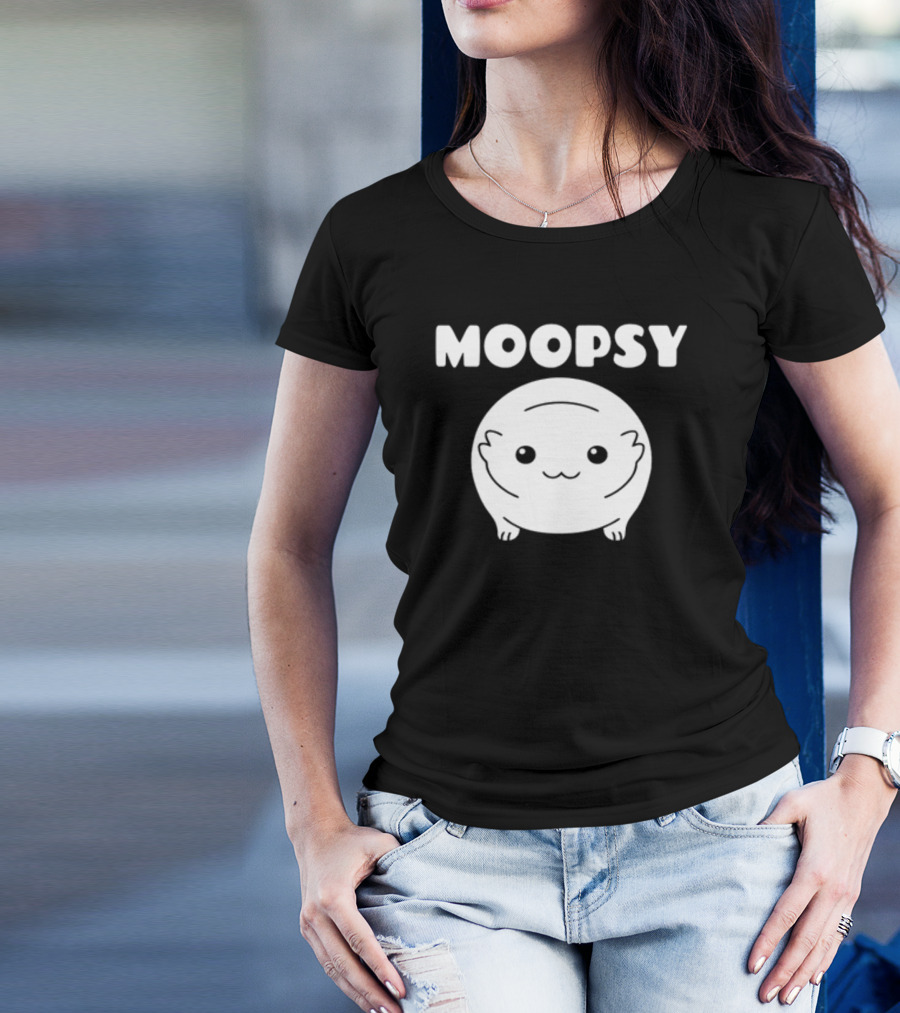 Moopsy Adorable Cartoon Creature Cute Kawaii T-Shirt