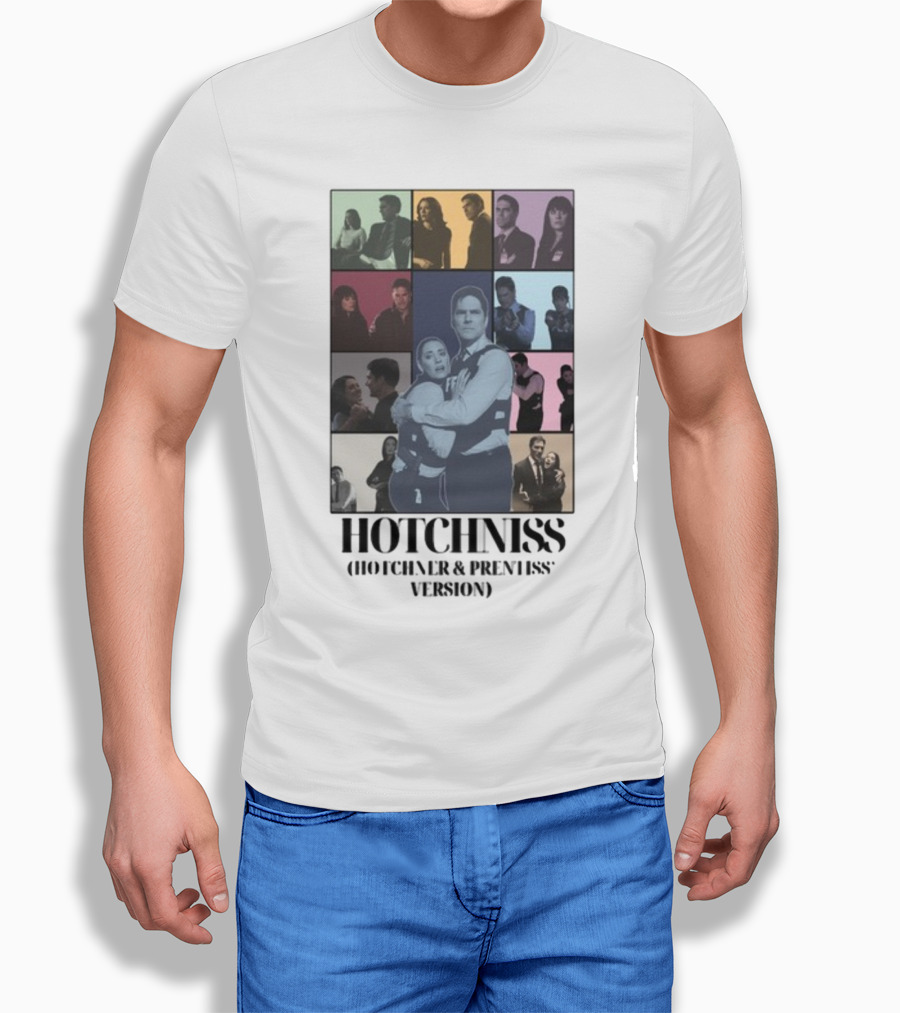 Hotchniss Hotchner And Prentiss Version Multicolor Character Collage T-Shirt
