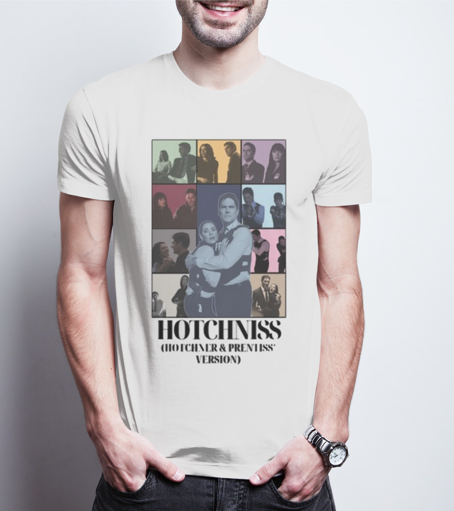 Hotchniss Hotchner And Prentiss Version Multicolor Character Collage T-Shirt