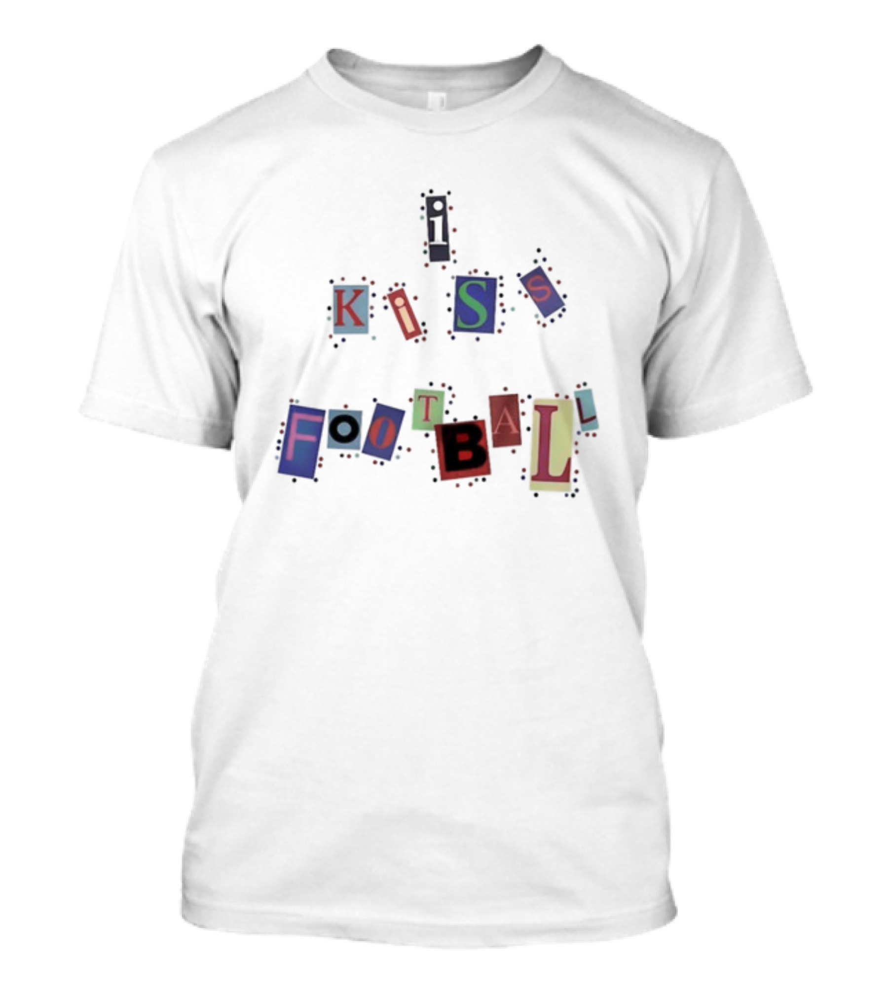 I Kiss Football T-Shirt