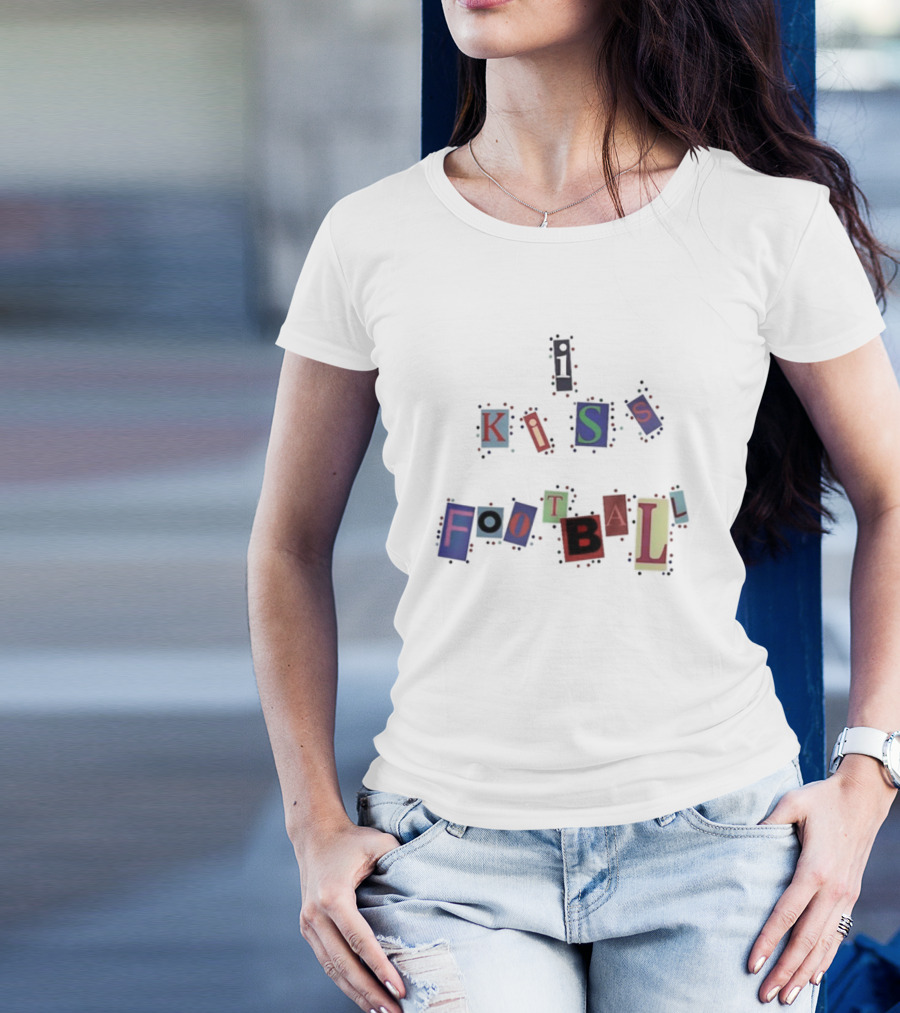I Kiss Football T-Shirt