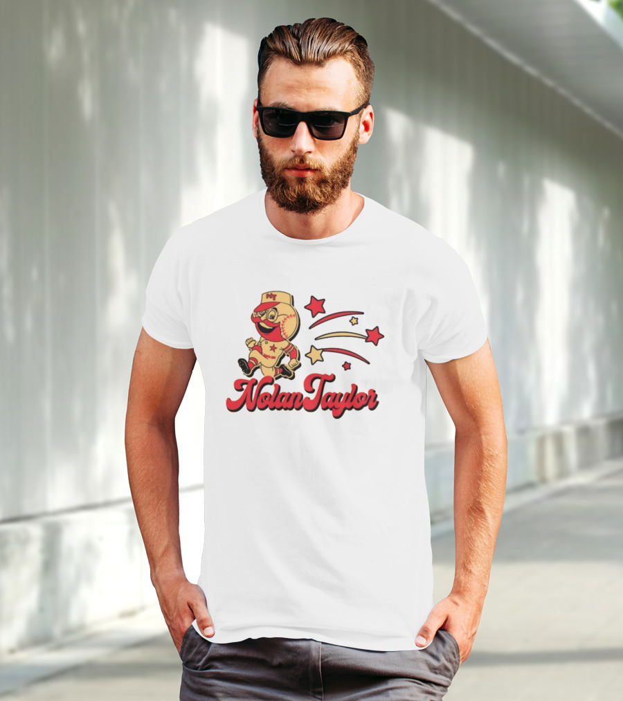 Nolan Taylor MT Mascot Stars Baseball T-Shirt