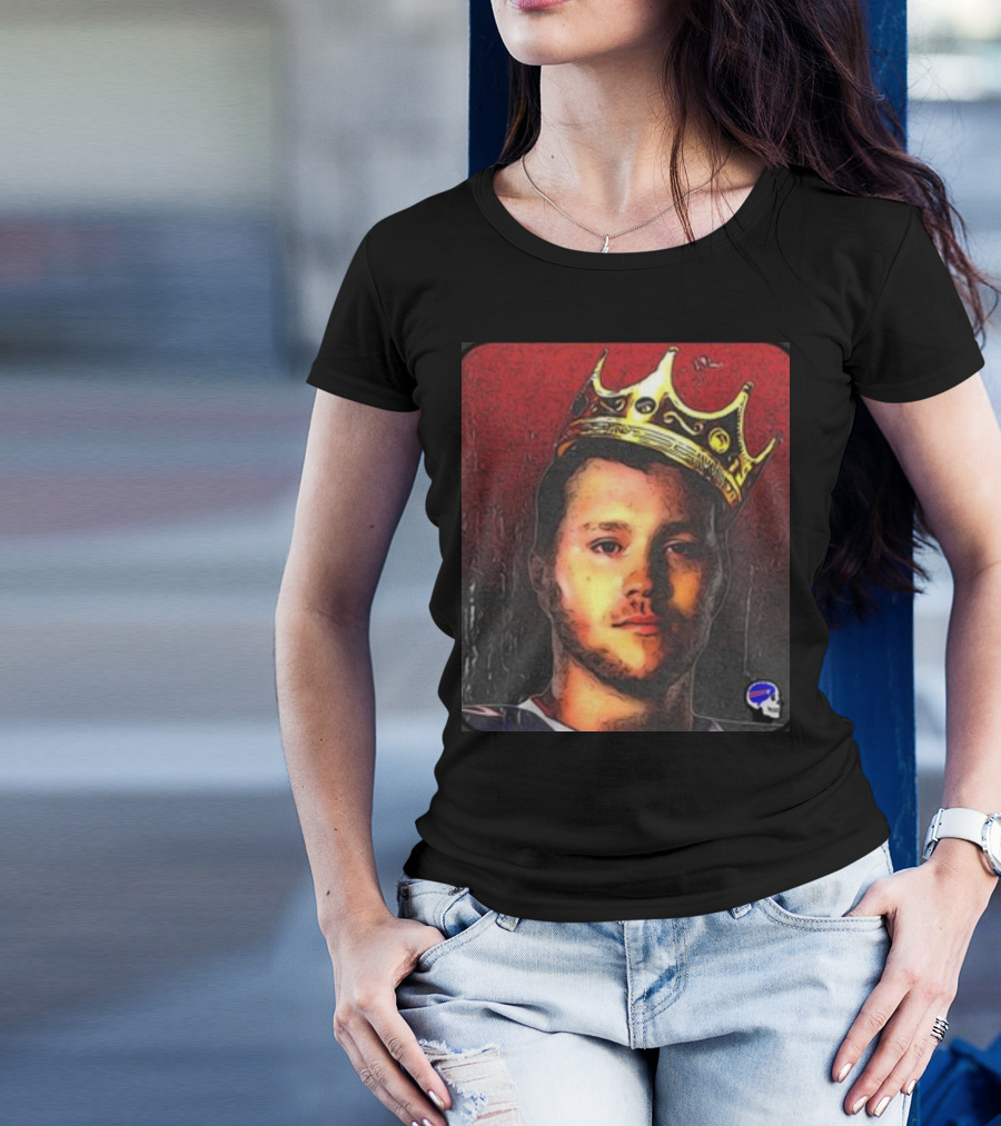 Goodberry Variant King Josh Of Buffalo Football Crown T-Shirt