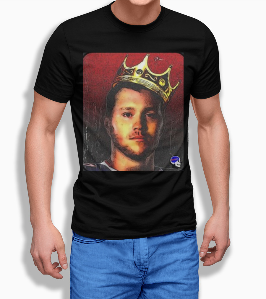 Goodberry Variant King Josh Of Buffalo Football Crown T-Shirt